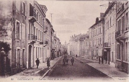 Delcampe - YSSINGEAUX              RUE DES FOSSES ET DE LYON    +  CACHET HOPITAUX TEMPORAIRES  D YSSINGEAUX - Yssingeaux