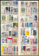 Delcampe - O NSZK 124 Db Képes Bélyeg Olvasható Bélyegzésekkel, A/4-es Berakólap Mindkét Oldalán - Sonstige & Ohne Zuordnung