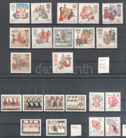 Delcampe - **, O Csehszlovákia, Jugoszlávia, Szovjetunió Sorok és Blokkok, 12 Stecklapon - Sonstige & Ohne Zuordnung