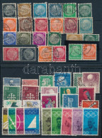 Delcampe - O Deutsches Reich + NSZK Bélyegek 2 Db Stecklapon - Sonstige & Ohne Zuordnung