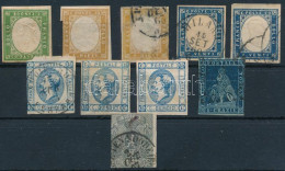 Delcampe - (*), *, O Olaszország 10 Db Bélyeg Stecklapon - Sonstige & Ohne Zuordnung