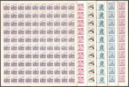 Delcampe - ** Jugoszlávia 50 Db Teljes 100-as ív 6 Klf Bélyegből (10 X 4 Klf, + 5 X 2klf) - Sonstige & Ohne Zuordnung
