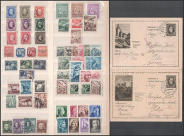 Delcampe - **, *, O Szlovákia 1939-1944 50 Db Bélyeg + 2 Futott Díjjegyes, A/4 Berakólapon - Sonstige & Ohne Zuordnung