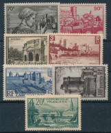 Delcampe - **, * Franciaország 1938 Forgalmi Mi 408-tól 7 érték, Hiányos Sor (1 érték Falcos) (Mi EUR 94.-) - Sonstige & Ohne Zuordnung