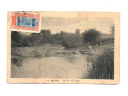 Delcampe - CPA - Mali - BAMAKO - Une Ile Sur Le Niger - Timbre Soudan Français - - Mali