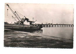 Delcampe - Gabon - CPSM - PORT GENTIL - La Jetée - Bateaux - Grues - 1956 - - Gabun