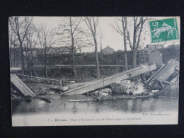 Delcampe - Hirson Pont D'Hermisson Sur Le Gland Après La Destruction - Hirson