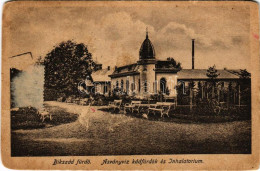 Delcampe - * T3 1924 Bikszádfürdő, Baile Bicsad, Bixad; Ásványvíz Kádfürdők és Inhalatorium. Gálocsi Samu Kiadása / Spa, Bath (kopo - Non Classificati