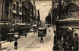 Delcampe - * T2/T3 Sydney, George Street, Tram, Automobiles, Shops (EB) - Non Classificati