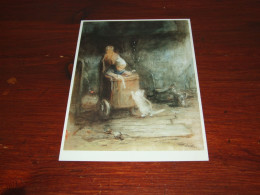87091- ILLUSTRATOR, JOZEF ISRAELS  "KIND IN EEN STOEL" / KUNST / ART - Other & Unclassified