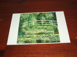 87093- ILLUSTRATOR, CLAUDE MONET    "LES NYMPHEAS BLANCS" / KUNST / ART - Other & Unclassified
