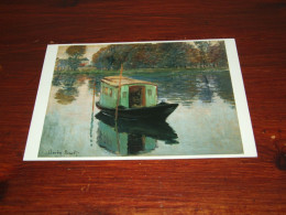 87094- ILLUSTRATOR, CLAUDE MONET    "DE SCHILDERSBOOT" / KUNST / ART - Other & Unclassified