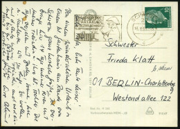 27 SCHWERIN/ C/ KAMPFGRUPPEN/ SPARTAKIADE.. 1969 (13.8.) SSt = Kampfgruppen-Soldat , S/w.-Foto-Ak. (4 Ansichten) N. West - Other & Unclassified
