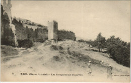 Delcampe - CPA MOROCCO Taza - Les Remparts Sur Les Jardins (1083397) - Taza