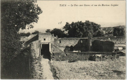 Delcampe - CPA MOROCCO Taza - Le Parc Aux Goums Et Vue Du Blockaus Kappler (1083347) - Taza