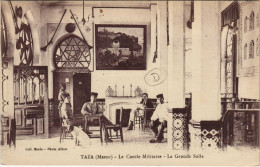 Delcampe - CPA MOROCCO TAZA - Le Cercle Militaire. La Grande Salle (669603) - Taza