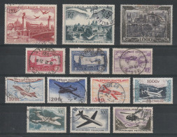 Lot Poste Aérienne  - Cote 186,50 € - 1927-1959 Used