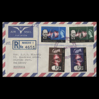 Basutoland 1966 Churchill Commemoration First Day Cover, MASERU - 1965-1966 Autonomia Interna