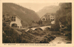 55039 - MOUTHIER HAUTE PIERRE - USINE DES FORCES ELECTRIQUES DE LA LOUE - Autres & Non Classés