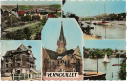 Delcampe - 78. Pf. Souvenir De VERNOUILLET. 5 Vues. 100 - Vernouillet