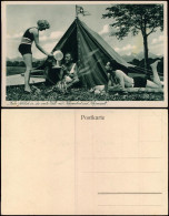 Reklame Werbung Fahr Fröhlich Weite Welt, Mit Klepperboot Und Klepperzelt. 1928 - Werbepostkarten