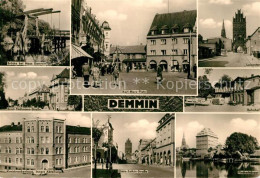 Demmin Mecklenburg Vorpommern Zugbruecke Ernst Thaelmann Strasse Krankenhaus Kar - Demmin