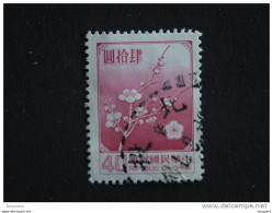 Formosa Formose Taiwan 1985 Fleur Nationale (prunier)  Yv 1552a O - Oblitérés