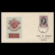 Negri Sembilan 1953 (FDC) 10c Coronation, SEREMBAN - Negri Sembilan