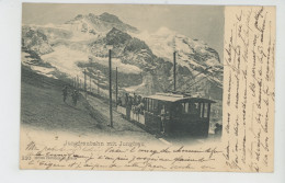 SUISSE - BERNE - Jungfraubahn Mit Jungfrau (1901) - Carte Postée à MATTEN BEI INTERLAKEN - Matten Bei Interlaken