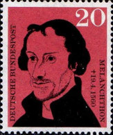 RFA Poste N** Yv: 201 Mi:328 Philippus Melanchthon - Theologians