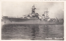 Delcampe - CP  NAVIRE DE GUERRE - CROISEUR MONTCALM - Unterseeboote