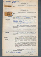 VP23.953 - BOMBAY ( India ) X LE HAVRE 1936 - Requête / Ordonnance - Capitaine PARKER, Navire Anglais ¨ DURENDA ¨ - Otros & Sin Clasificación