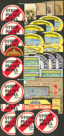 Delcampe - BRAZIL: Lot Of Old Hotel Labels + Photographs, Etc., It Includes Very Interesting Material With High Retail Value, Good - Ohne Zuordnung