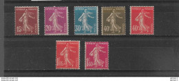 FRANCE    189/196  ** NEUFS SANS CHARNIERE  MANQUE LE 191 - Neufs