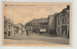 Delcampe - Anderlues  Place Paul Pastur Et Rue Cardinal Mercier - Anderlues