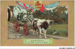 CAR-ABMP7-0633-CANADA - HABITANT - LIFE STUDIES - Familiar Scene In Quebec Province - Collections & Lots