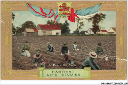 CAR-ABMP7-0631-CANADA - HABITANT - LIFE STUDIES - At Work In The Fields - Vendue En Etat - Collections & Lots