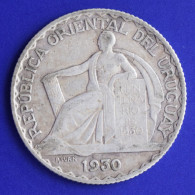 Uruguay / 20 Centesimos Constitution Argent 1930 (Paris) / 4,96gr Silver - Uruguay