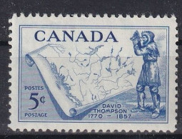 Delcampe - CANADA 1957 - MNH - Sc# 496 - Unused Stamps