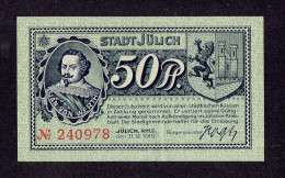 50 PFENNIG STATD JULICH - Unclassified