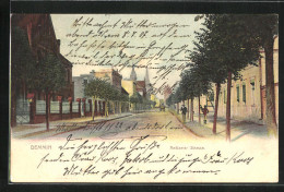 AK Demmin, Anklamer Strasse Mit Passanten - Demmin