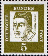 RFA Poste N** Yv: 220/234 Allemands Célèbres Papier Fluorescent - Theologians