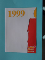 Delcampe - 1999 ( Kaart Formaat +/- 15 X 21 Cm. ) Wish Card > La Poste / Philately ! - FDC