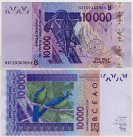 WEST AFRICAN STATES, 10000 France Banknote 2003 - West African States