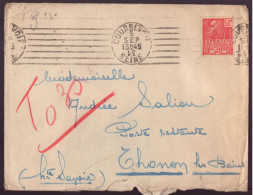 France, Enveloppe Du 5 Septembre 1931 De Courbevoie Pour Thonon-les-Bains - Autres & Non Classés
