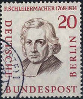 Berlin Poste Obl Yv:148 Mi:167 Friedrich Schleiermacher Théologien (Beau Cachet Rond) - Theologians