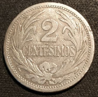 URUGUAY - 2 CENTESIMOS 1909 - KM 20 - Uruguay