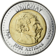 Uruguay, 10 Pesos Uruguayos, 2000, Bimétallique, SPL+, KM:121 - Uruguay