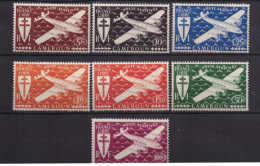 Cameroun - 1942 - Série De Londres - Série Complète De 7 Timbres Neufs  **  - Cote 11,50 € - Aéreo