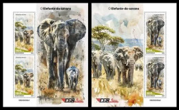 Guinea Bissau 2024 African Bush Elephant. (236) - Elephants